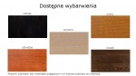 Dostępne wybarwienia